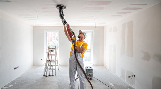 Schleifen im Trockenbau: So gelingen perfekte Übergänge