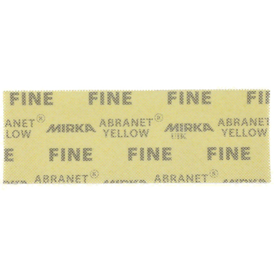 Mirka Abranet Yellow Schleifgitterstreifen 80x230 mm, Körnung fine