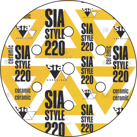 Sia 5500 siastyle siafast-Klett Schleifscheiben