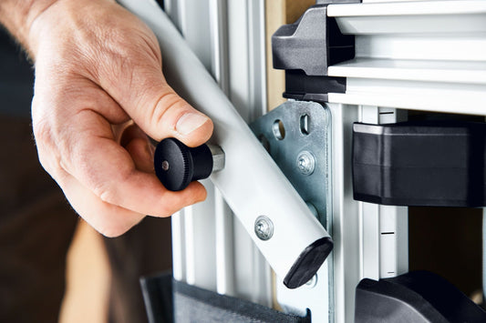 Festool MW 1000 Schraubknopf zur Befestigung an Aluprofil-Arbeitsfläche und Lochplatte