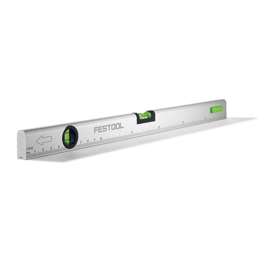 Festool Wasserwaage LEYSYS-FT1 mit Libellenanzeigte und Millimeter-Skalierung