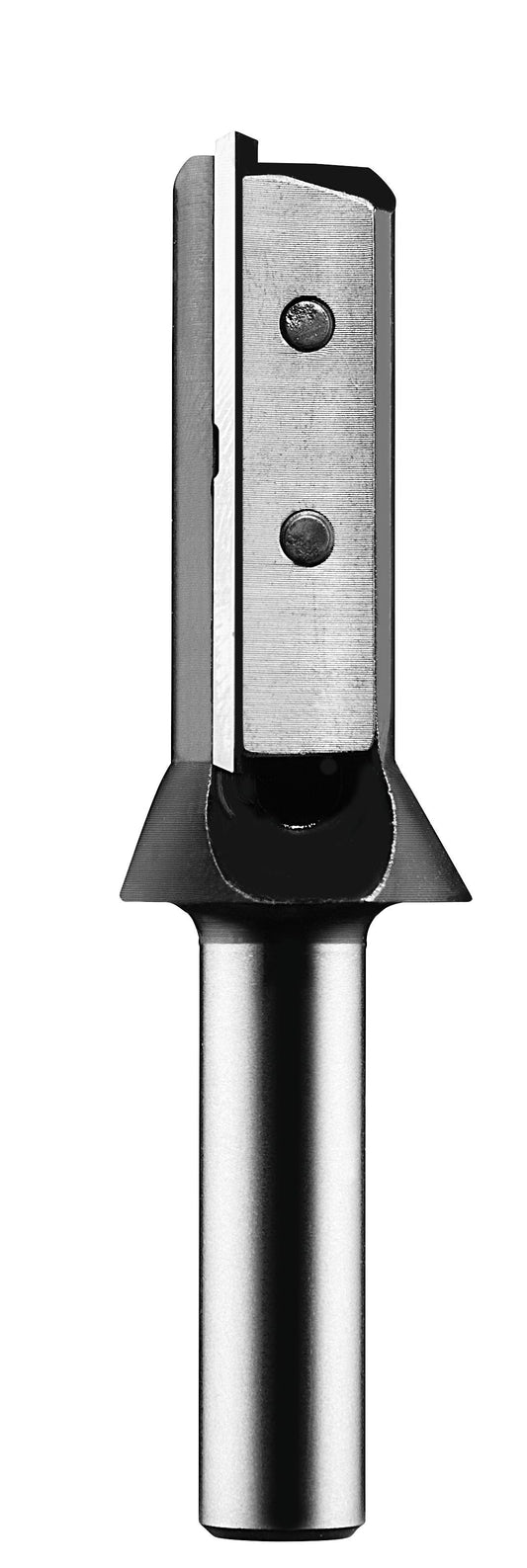 Festool Nutfräser-Wendeplatte HW mit Hartmetall-Schneiden und auswechselbaren Wendeplatten, Frontalansicht