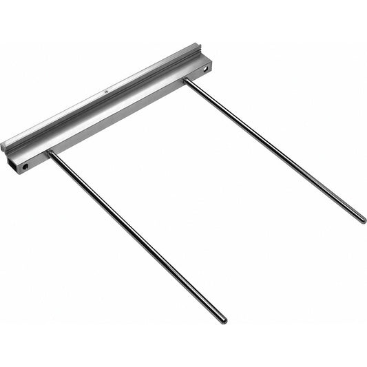 Festool Parallelanschlag PG-HK 132 mit Metallschiene und Führungsstab in Isometrie-Ansicht