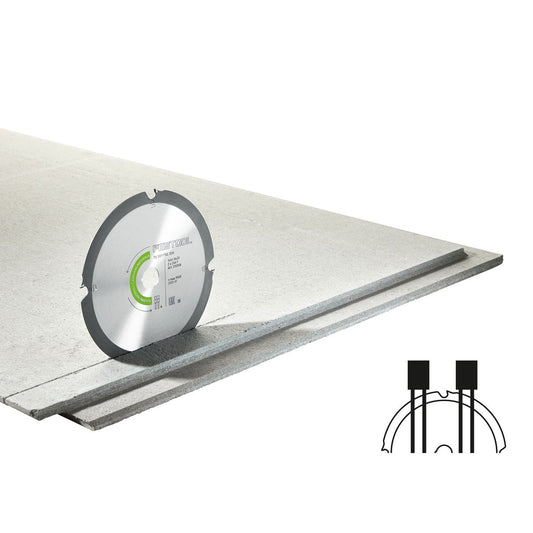 Festool Diamant-Kreissägeblatt ABRASIVE MATERIALS DIA auf Betonplatte, Anwendungsbeispiel Tauchsäge