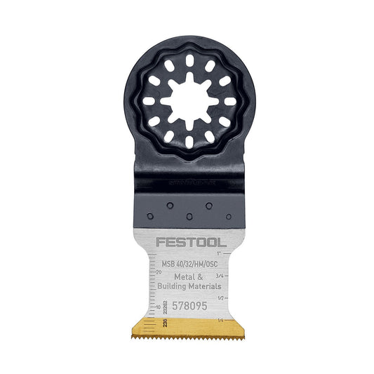 Festool Carbide-Sägeblatt MSB 40/32/HM/OSC mit Starlock-Aufnahme für Metall und Baustoffe
