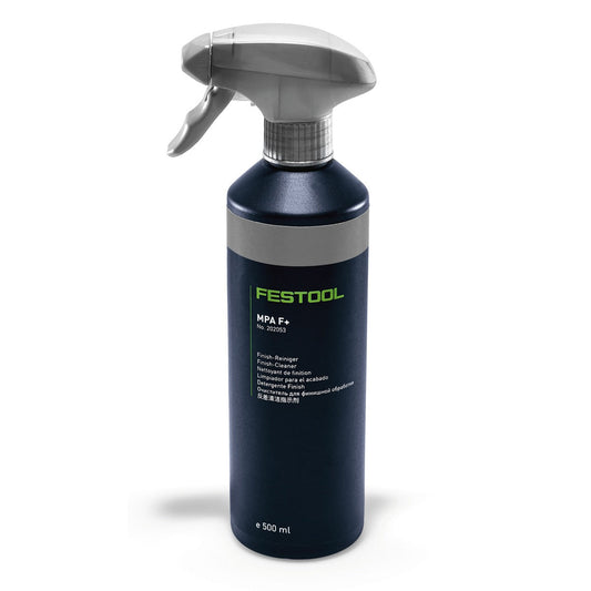 Festool Finish-Reiniger MPA F+ 500ml Sprühflasche mit Trigger-Sprüher, dunkelblau