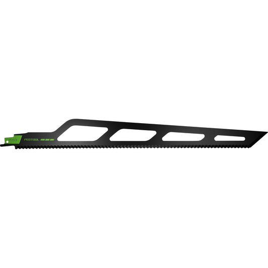 Festool Säbelsägeblatt BUILDING MATERIALS INSULATION SR 400/5 mit Wellenschliff und breitem Rücken für Dämmstoffe