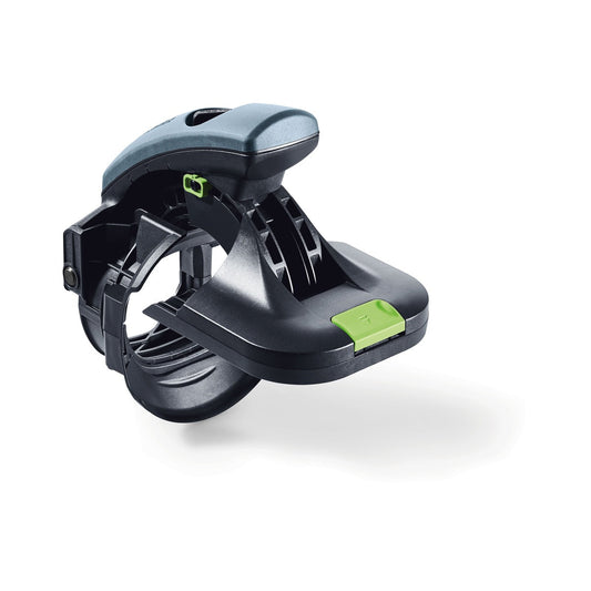 Festool Ansetzhilfe AH-ES-ETS/ETSC Kantenschleif-Aufsatz mit grünen Hebeln und Auflagefläche