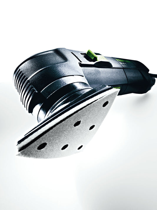 Festool Schleifschuh mit StickFix Klettbelag und Lochung für Rutscher, Deltaschleifer und Rotex 90