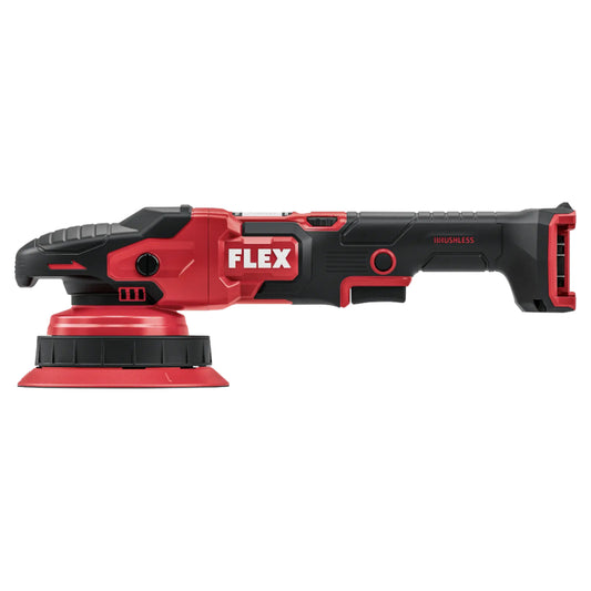 FLEX Akku-Exzenterpolierer XCE 8 150 18-EC C Seitenansicht - Schleiftitan.de