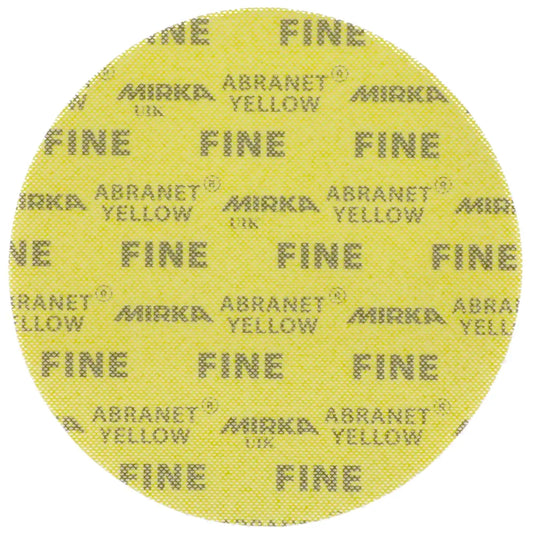 Mirka Abranet Yellow Schleifgitterscheibe Ø 225 mm, Körnung fine