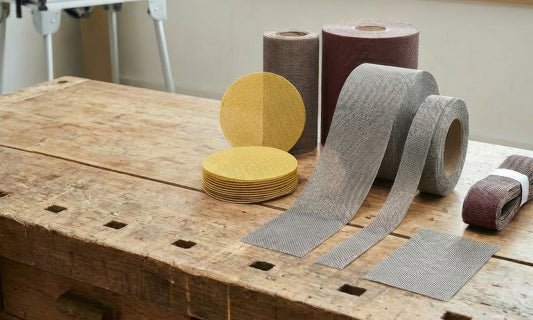Gitternetzscheiben Schleifgitter Rollen Scheiben und Streifen