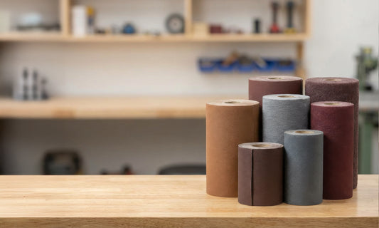 Schleifrollen und Vliesrollen