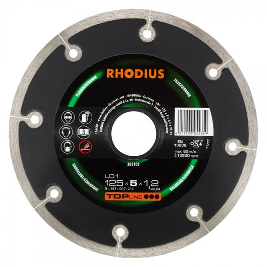 Rhodius Diamanttrennscheibe LD1 125 mm