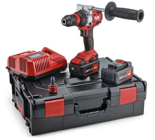 FLEX Akku-Bohrschrauber DD 2G 18,0-EC/5,0 Set
