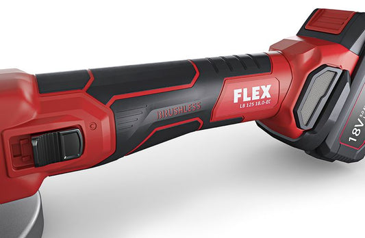 FLEX Akku-Winkelschleifer LB 125 18.0-EC/5.0 Set