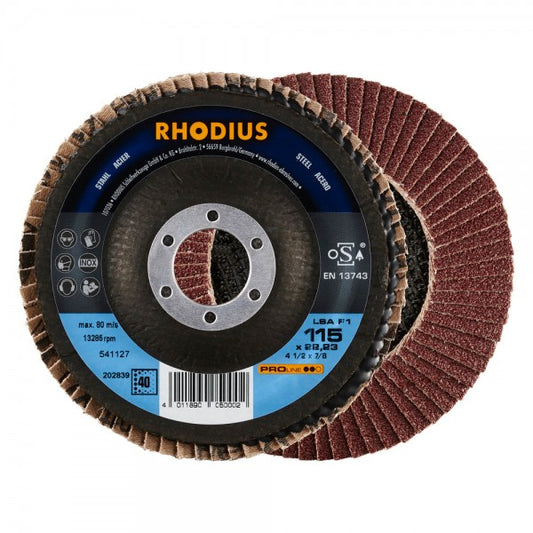 Rhodius Fächerschleifscheibe LSA F1