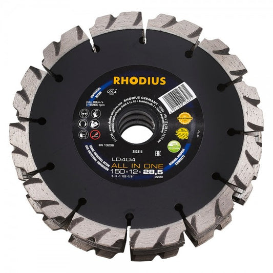 Rhodius Diamantfrässcheibe LD404 ALL IN ONE