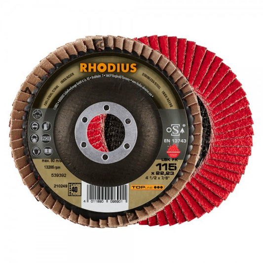Rhodius Kehlnahtfächerschleifscheibe LSK FK